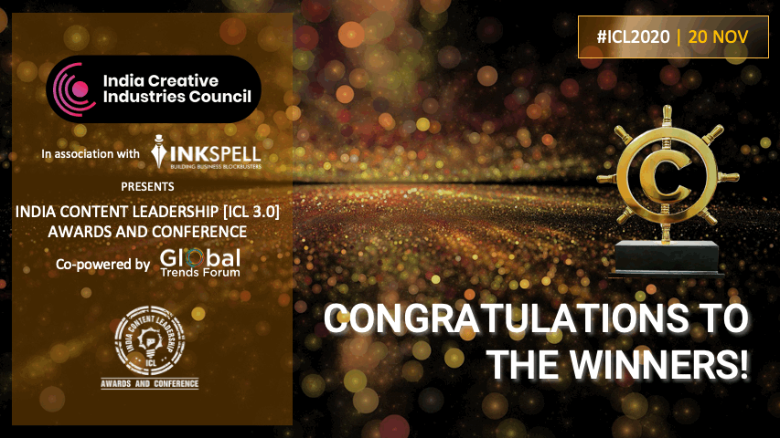Zoom Studios bags the ‘Best Content Agency of the Year’ title at the India Content Leadership Awards 2020